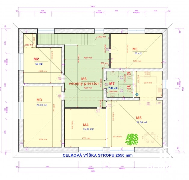 Ponúkame vám kanceláriu / priestor 26,30m2 na prenájom v novej polyfunkčnej budove v Cíferi